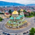 Aerial View Of Alexander Nevsky Cathedral, Sofia, Bulgaria